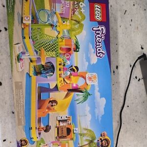 LEGO Friends Tropical Water Slide Set - Yellow, Blue, Orange